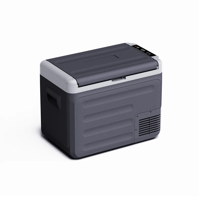 Portable 12V 24V KEEKEN HF-06 Car Truck Fridge Freezer 30L Compact Design Mini Compressor Refrigerator -20C +20C for Camping