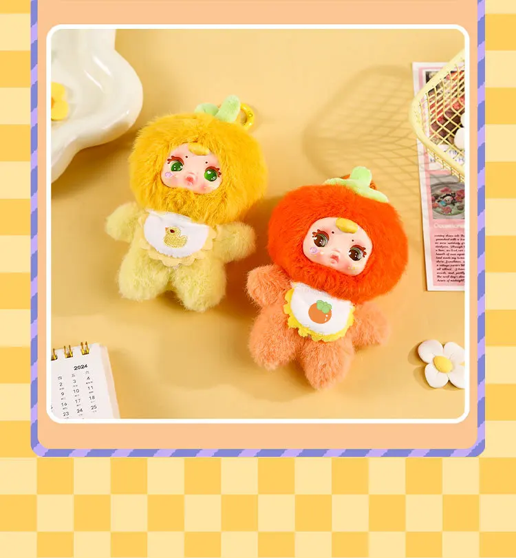 Kreative Obst-Plüschtiere, Blindbox, niedliche und schöne Desktop-Dekorationen, MM-Süßigkeiten, bunt und lustig, lecker, Leckereien für Kinder – Detail 16