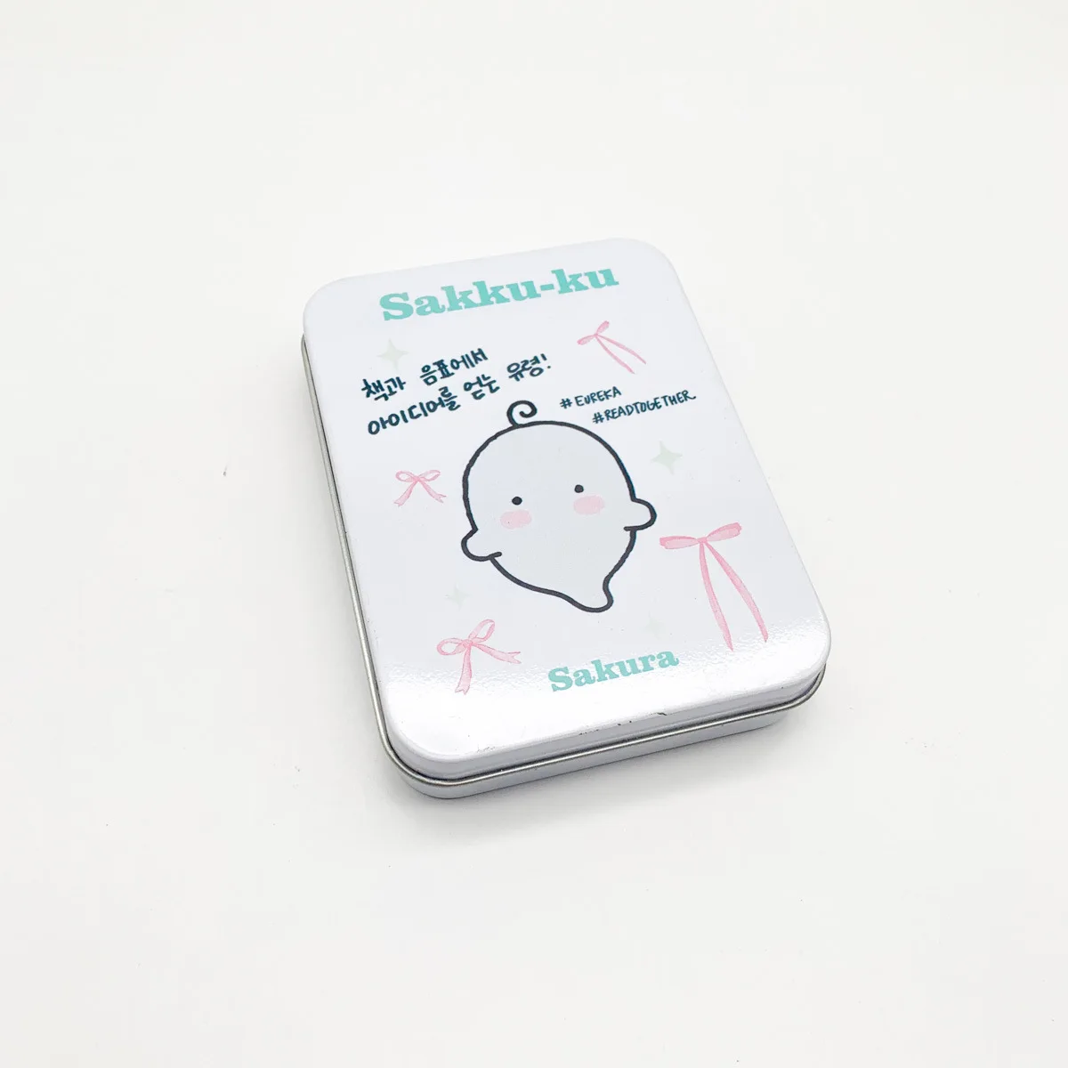 만화 동물 크리에이티브 틴 박스 11.5*8.5*2.2cm 보관함 아이돌 카드 보관함 보관함 사쿠라 김채원 후 희윤진 카즈하 홍은채 Kpop