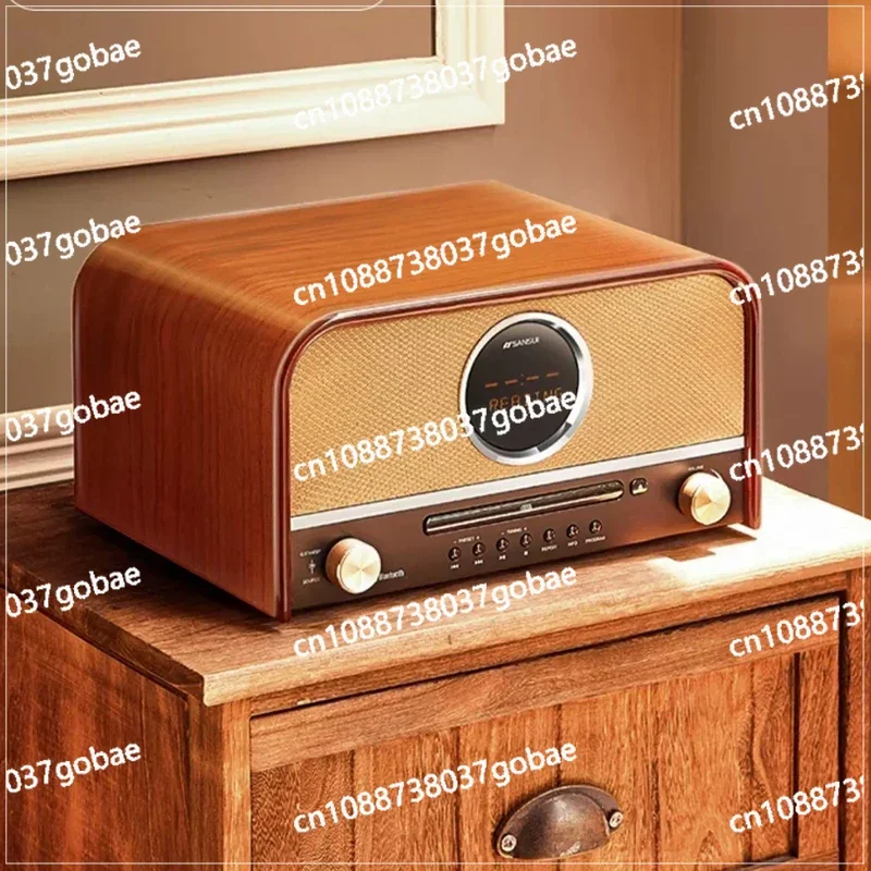 Bluetooth Audio Home Audiophile -End Cd Player High Sound Quality Speaker Retro Radio All-In-One Machine