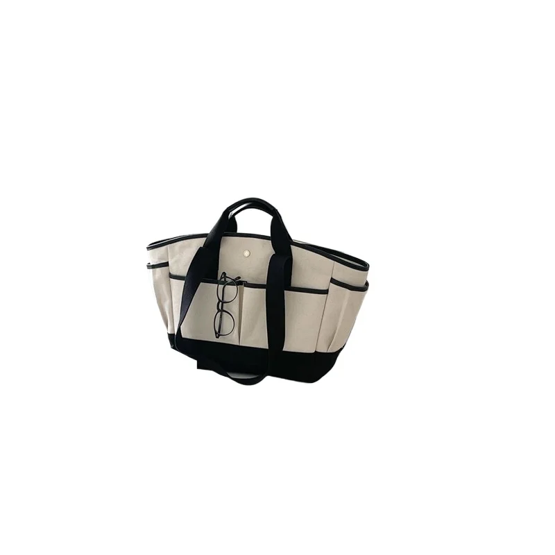 

South Korea ins mommy bag large capacity leisure wild crossbody mother and baby bag out portable lightweight canvas mom bags