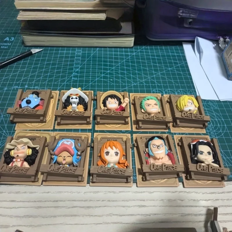 New Original In-Stock Luming World One Piece Refrigerator Magnet Series YoYo Bean Blind Box Luffy Figurine Collectible Toys Gift - view 3