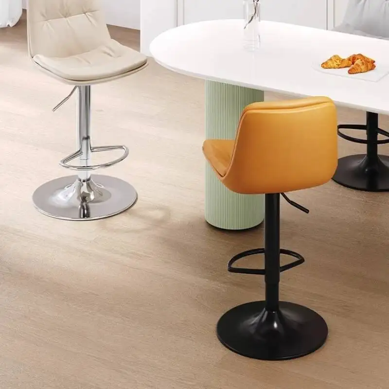 كرسي مرتفع قابل للطي مقاعد بار المطبخ كراسي المطبخ الحديثة كراسي بار أخضر مع مسند الظهر كرسي مريح Vasagle #5