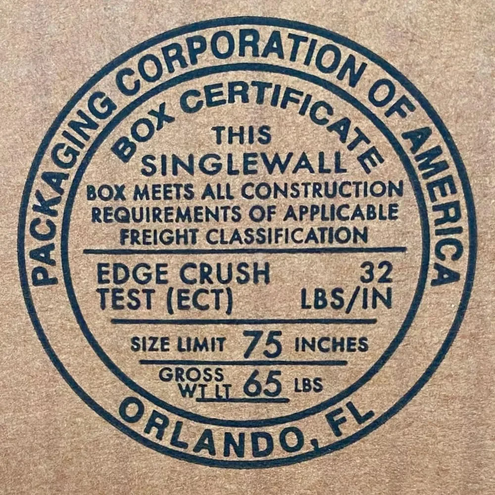 صناديق بريد وشحن كبيرة مموجة - 10 عبوات، 24 × 24 × 12 بوصة، عبوة متينة للشحنات السائبة #3