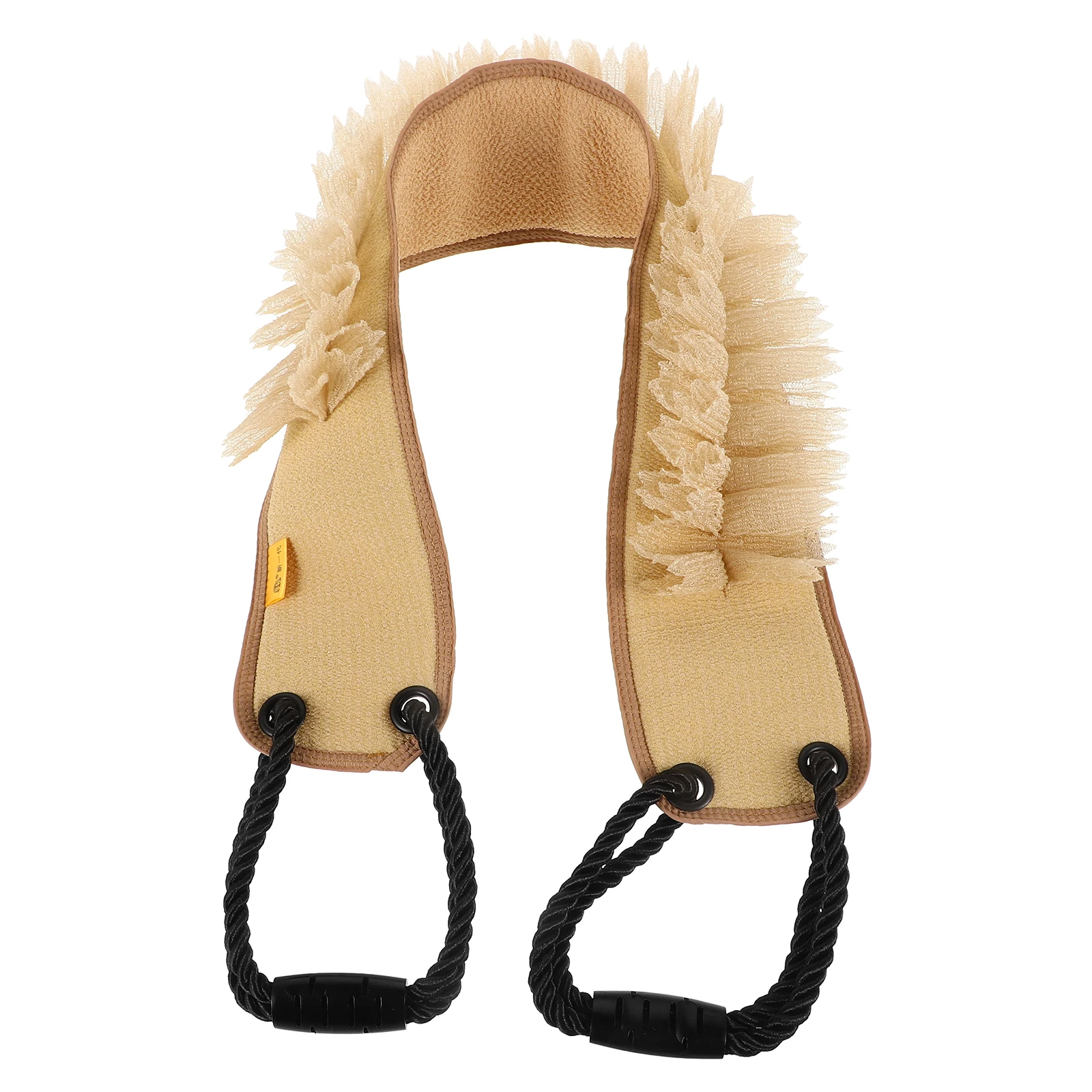 

Bath Scrubber for Shower Double Sided Long Strip Body Exfoliating Tool Deep Cleaning Back Wash Cloth Gentle Exfoliation