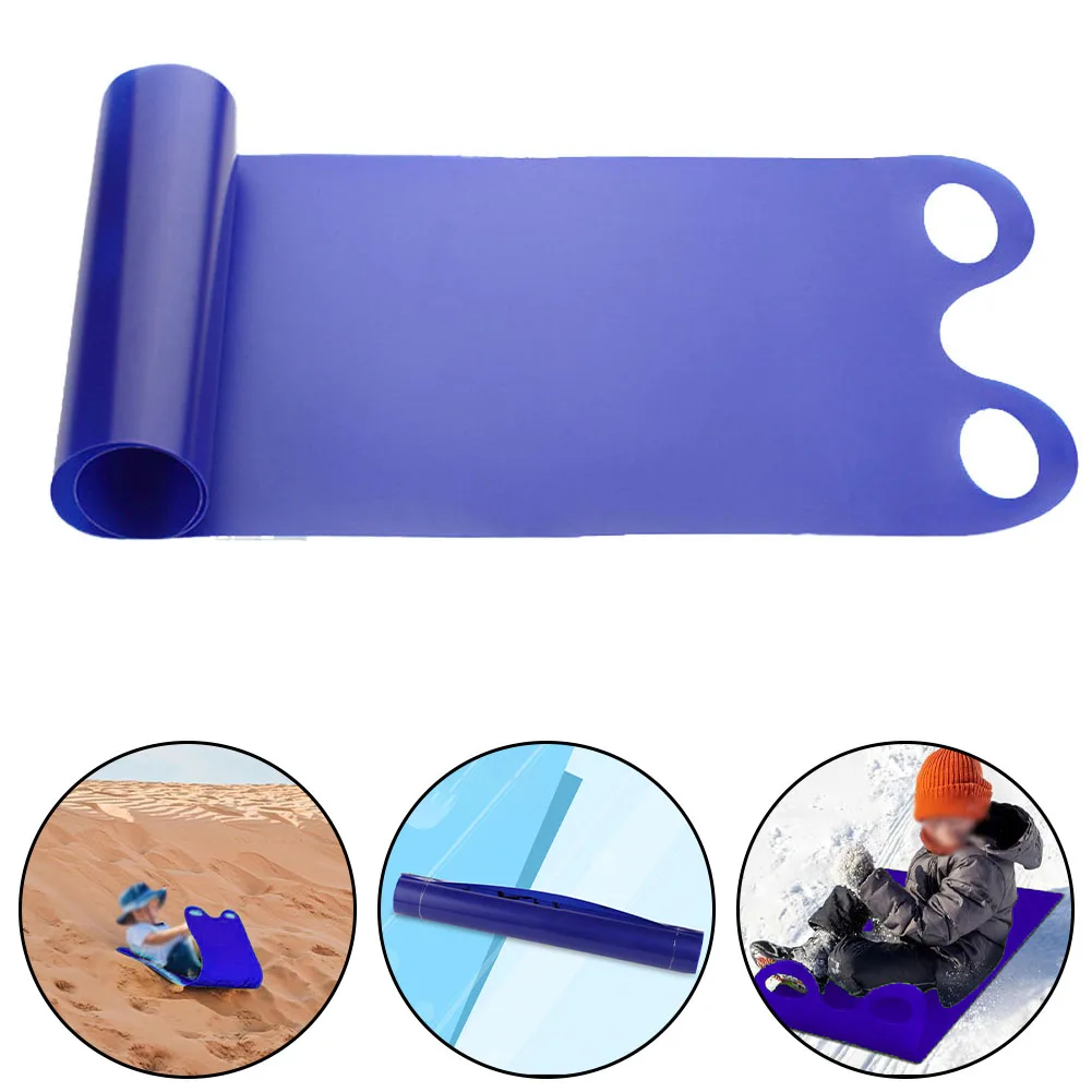 Polymères de traîneau flexibles pour enfants, caractéristiques de la neige, longue durée, couverture de ski sûre et confortable, bords surélevés, coin salon