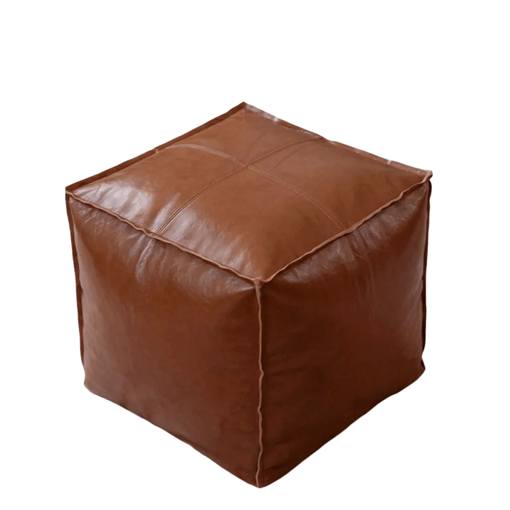 Round Seat Cushion Cover Large Capacity Waterproof Pumpkin Pouf Cover Unstuffed Embroidery Storage Bag Meditation Use