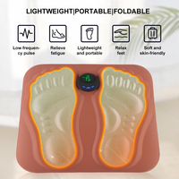 Foot Massager Mat Foot Acupressure Device Muscle Relaxation Electric Foot Massager Electronic Foot Stimulator for Men Women