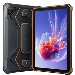 OSCAL Spider 8 Robuste Tablets, Android 13, 10,1'' FHD-Display, T616 16 GB RAM + 128 GB ROM Tablet-PC 13000 mAh, 33 W Schnellladegerät