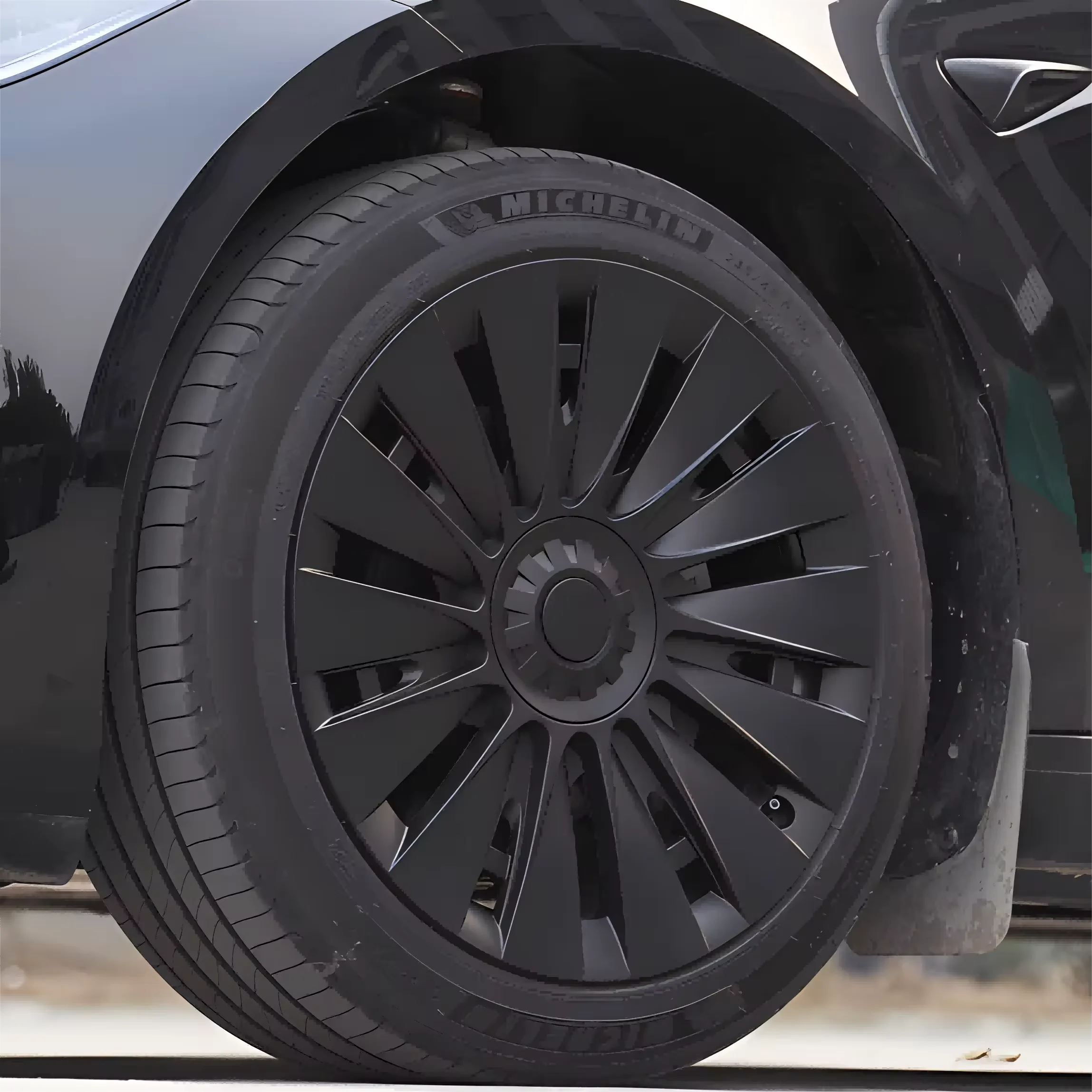 New 19 Inch  Wheel Cover High-Performance Parts Fit for Model Y 18 Inch Wheel Cover Compatible with Model 3