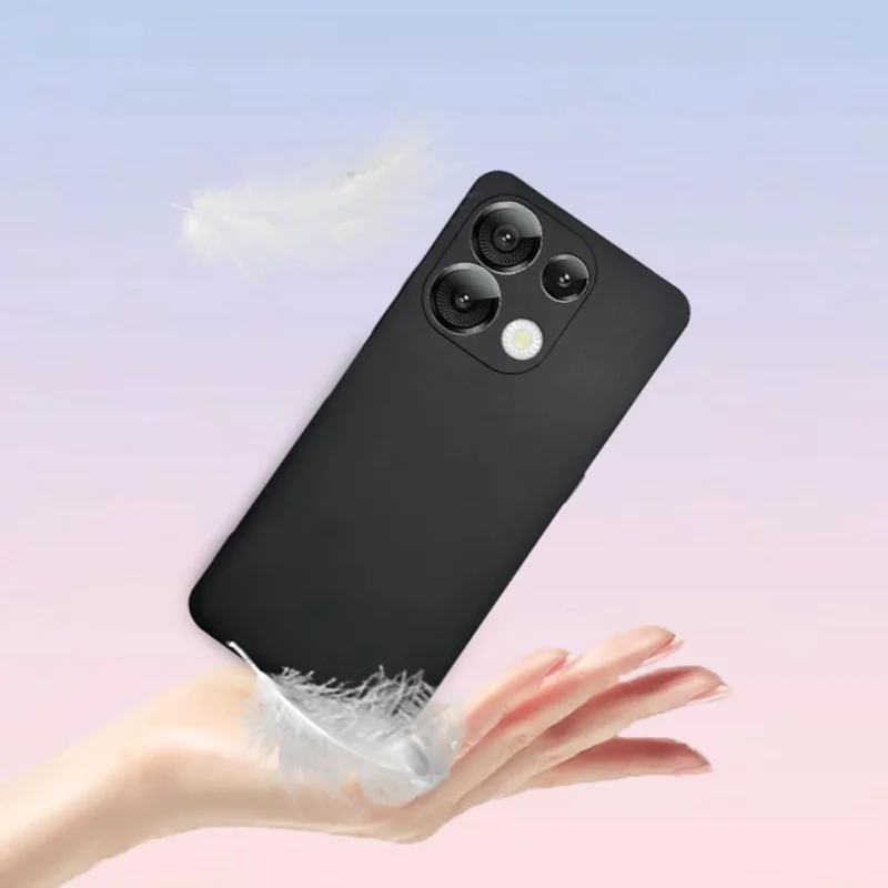 For Umidigi G9 Note90 Full Protection Case For Umidigi G9 Note90 Full Frosted Black Material Soft TPU Shockproof Back Phone Case