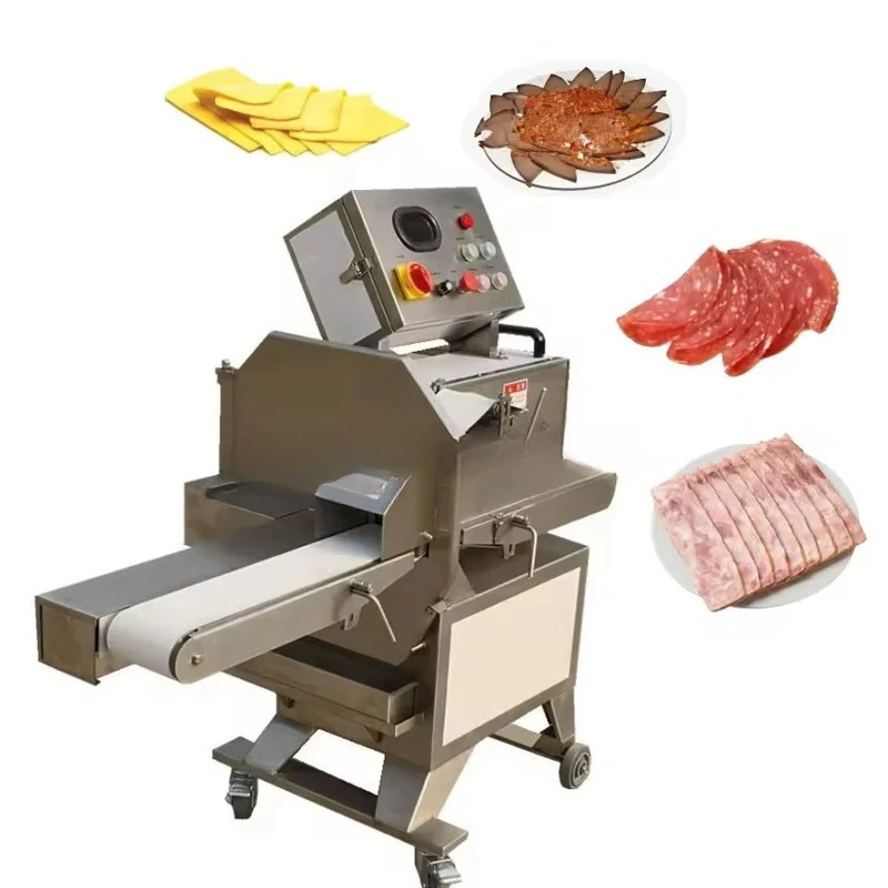 Convenient To Use Fully Automatic Meat Slicer And Multifunctional Cooked Fish Fillet Cutting Machine