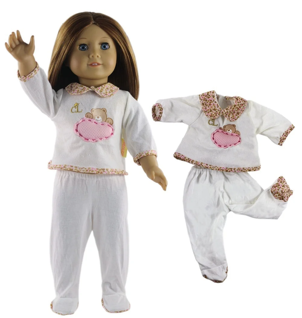 1 set schöne Freizeit kleidung Puppen kleidung für 18 Zoll amerikanische Puppe viele Stil für Wahl a90 – Detail 8