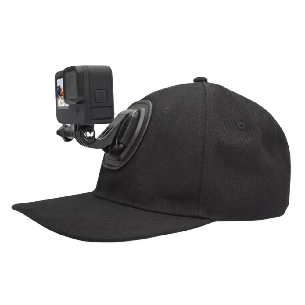 Adjustable Canvas Sun Hat Cap for Gopro Hero 12 11 10 9 8 7 6 5 4 3 insta360 x3 x2 Eken SJCAM DJI OSMO Sport Action Camera