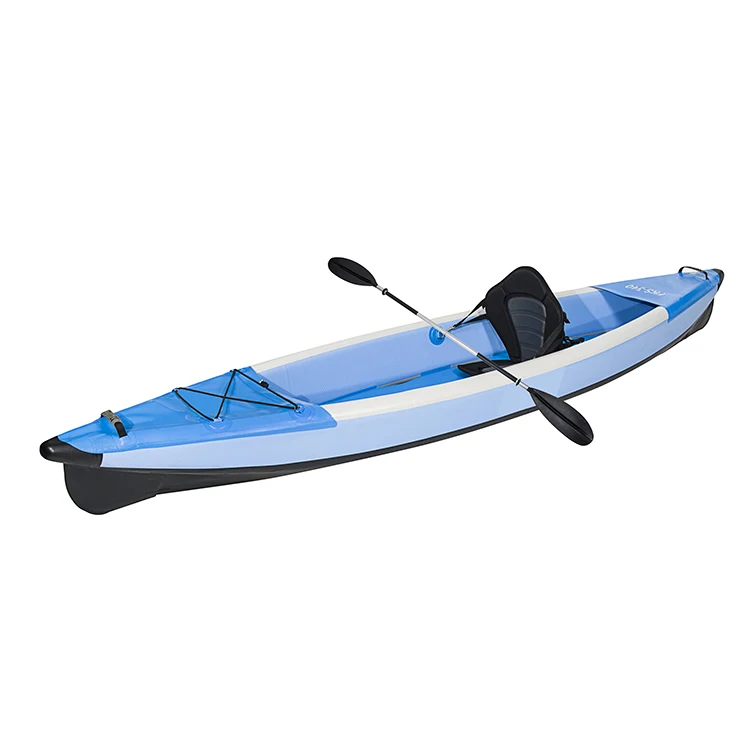 

Drop Stitch Kayak for Sale Single Seat Plastic Chinese Canoe Kayak Pedal Fishing Cheap Ocean Waterproof Customized Logo 3 Year