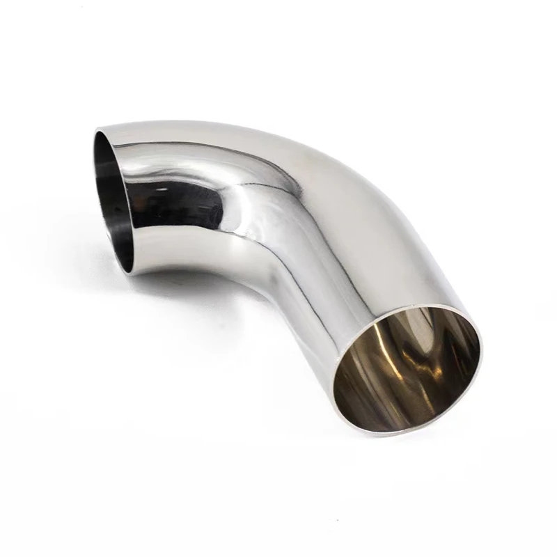 

1 car parts automobile Exhaust pipe muffler becomes stainless steel 304 elbow 90 degree sanitary angle pipe