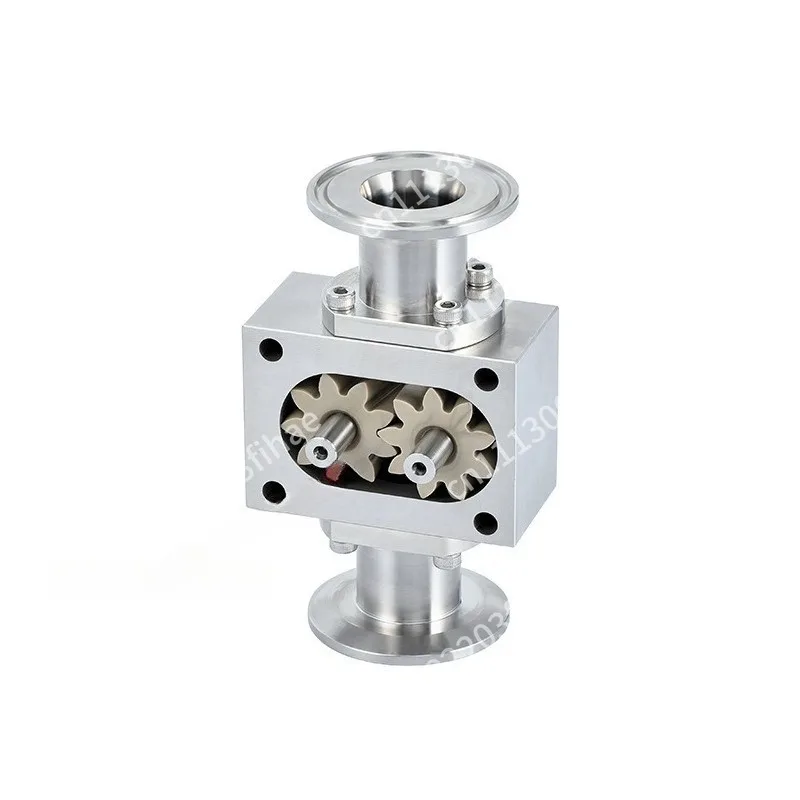 Small household magnetic pump servo gear pump stainless steel filling gear pump