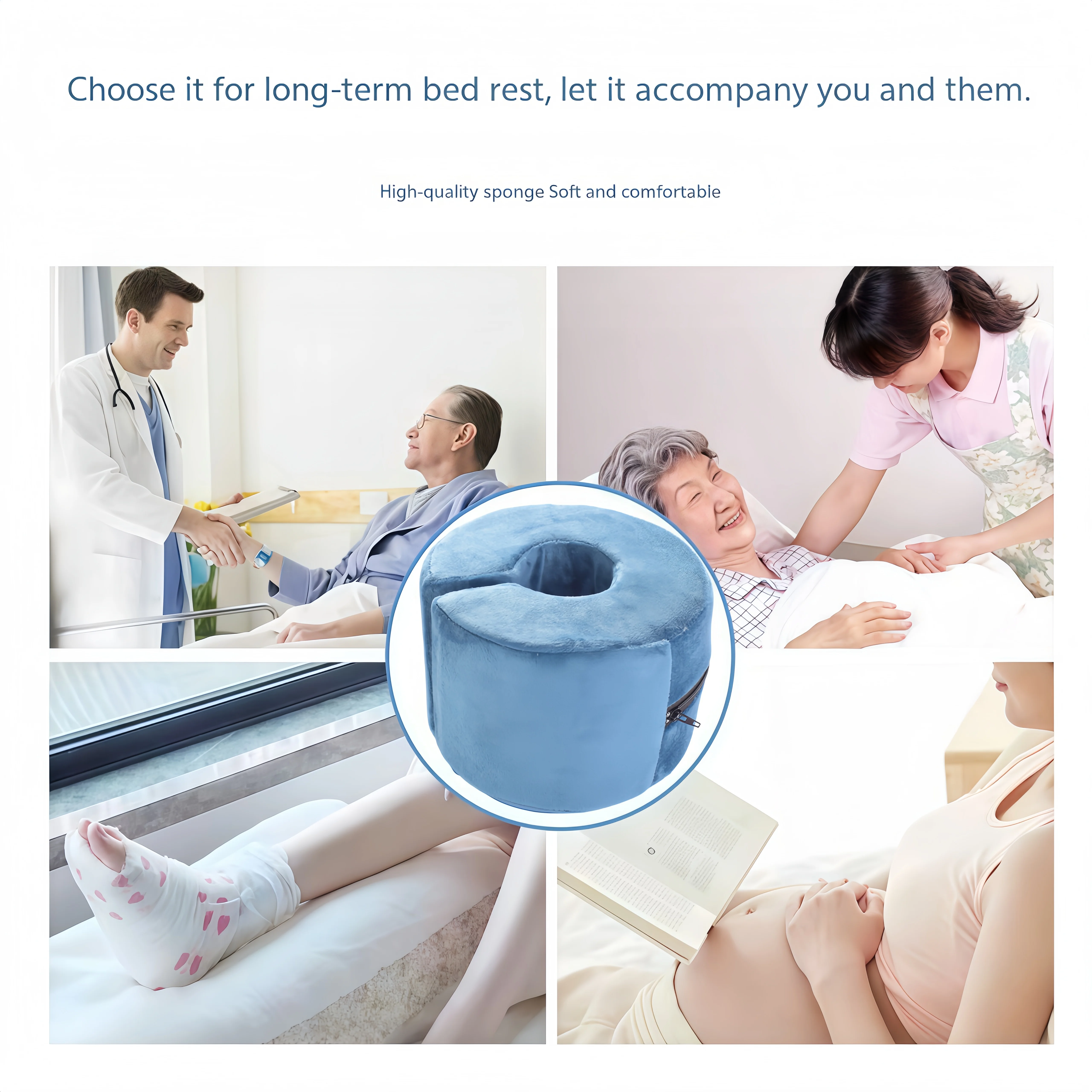 

1 пара подушечек для ног, подушек для защиты от матраса, снятия давления, съемных и моющихся защитных подушечек для ног, опорная подушка