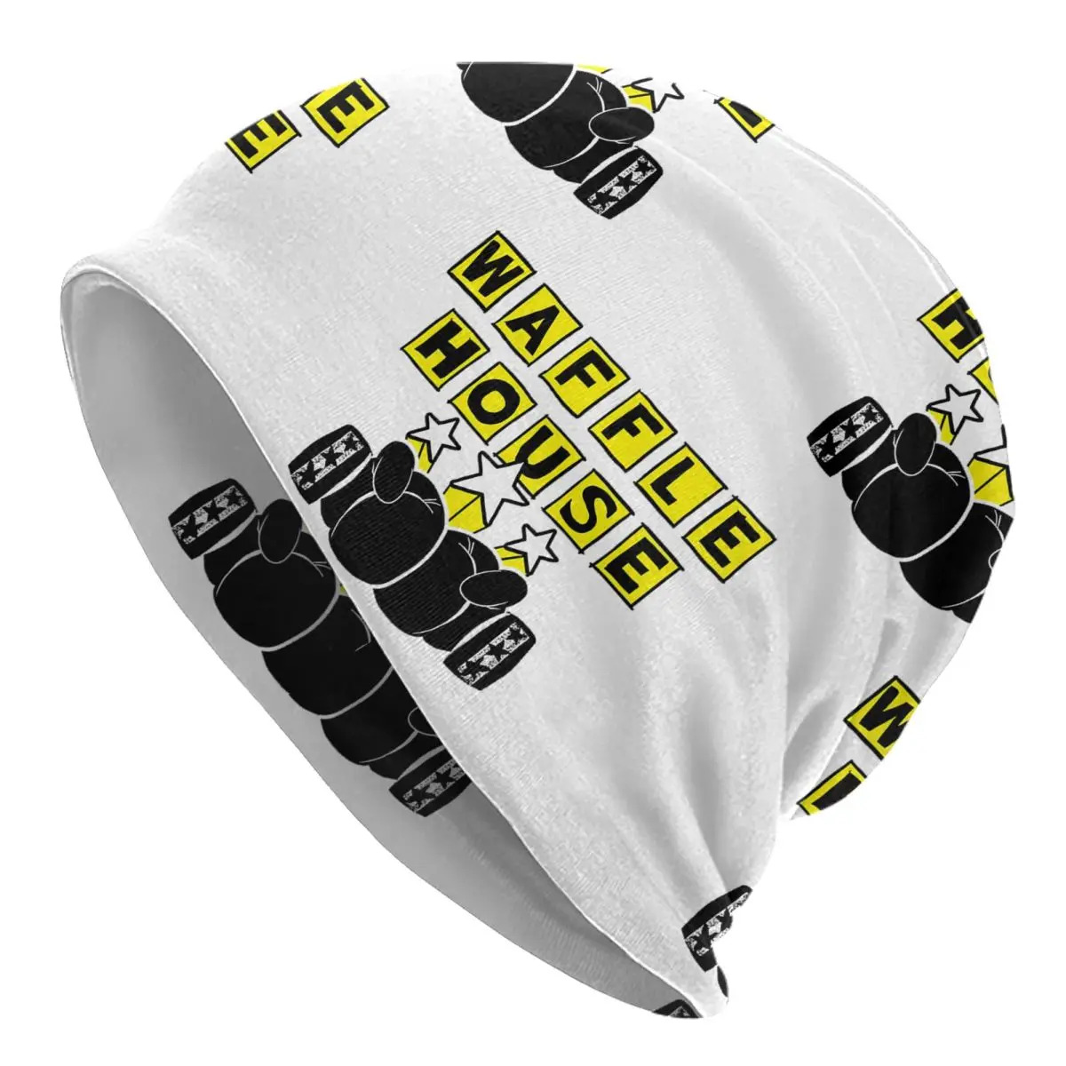 Waffle House Men Women Adult Beanies Caps Knitted Bonnet Hat Warm Fashion Autumn Winter Outdoor Skullies Hats