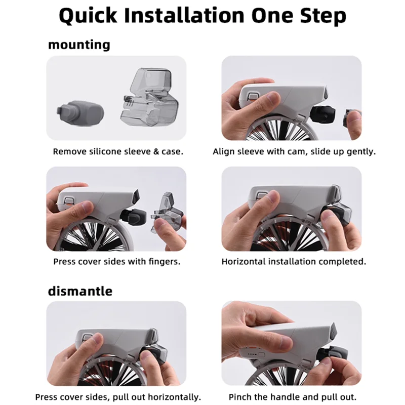 Jabs-para dji flip drone acessórios gimbal câmera tampa de lente à prova de poeira capa de proteção anti-colisão