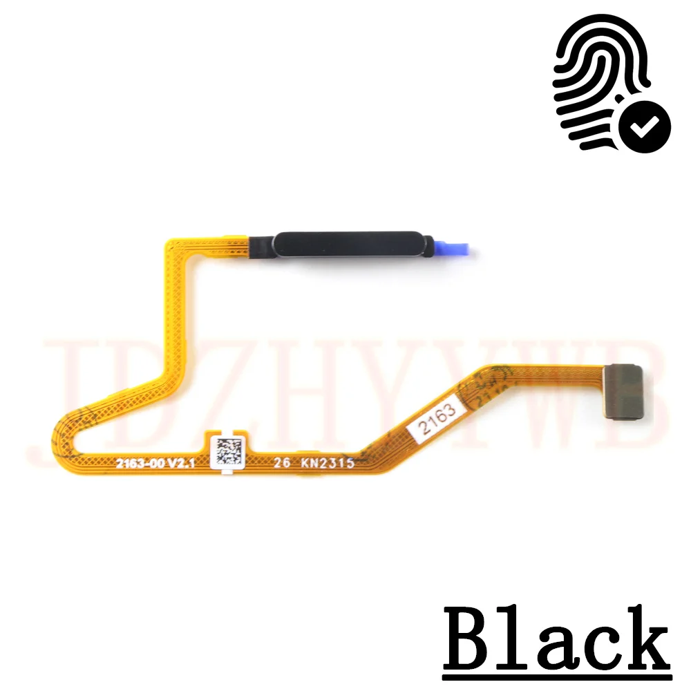 For Xiaomi Redmi Note 12 Pro Note12Pro 5G Power On Off Button Fingerprint Sensor Flex Cable