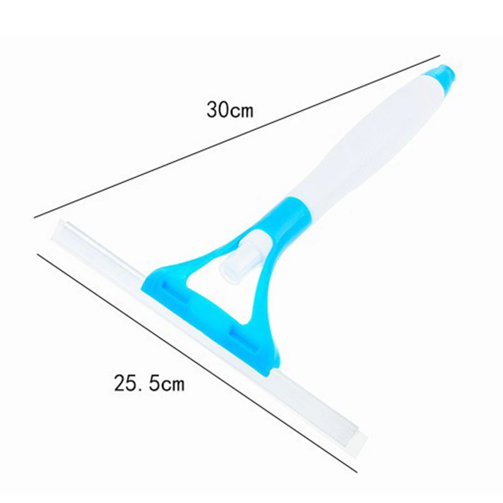 Multifunctionele Spuit-Type Glazen Schoonmaakmiddel Borstelreiniger Handgreep Schraper Autoruit Wasgereedschap Groothandel