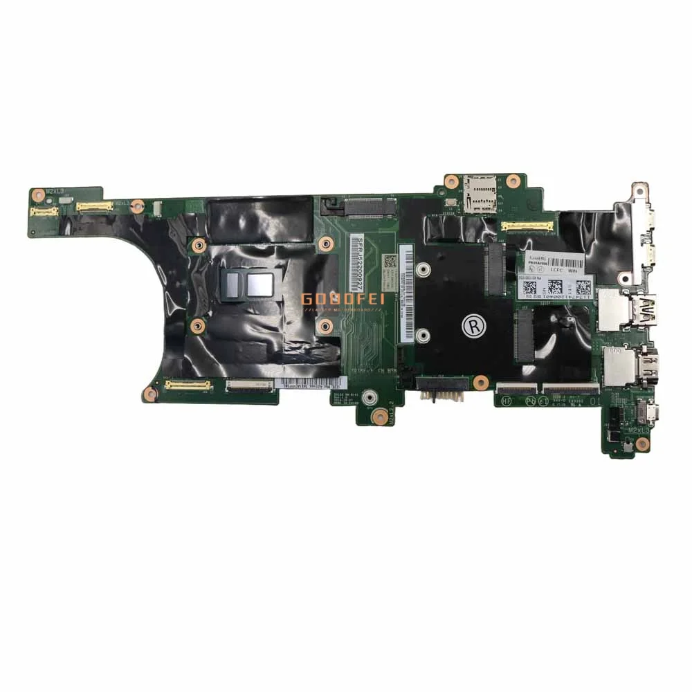 

Laptop Motherboard Notebook Mainboard Accessories NM-B141 DX120 With I5-6300U 8G Thinkpad X1 Carbon 5th Gen For Lenovo 01AY096