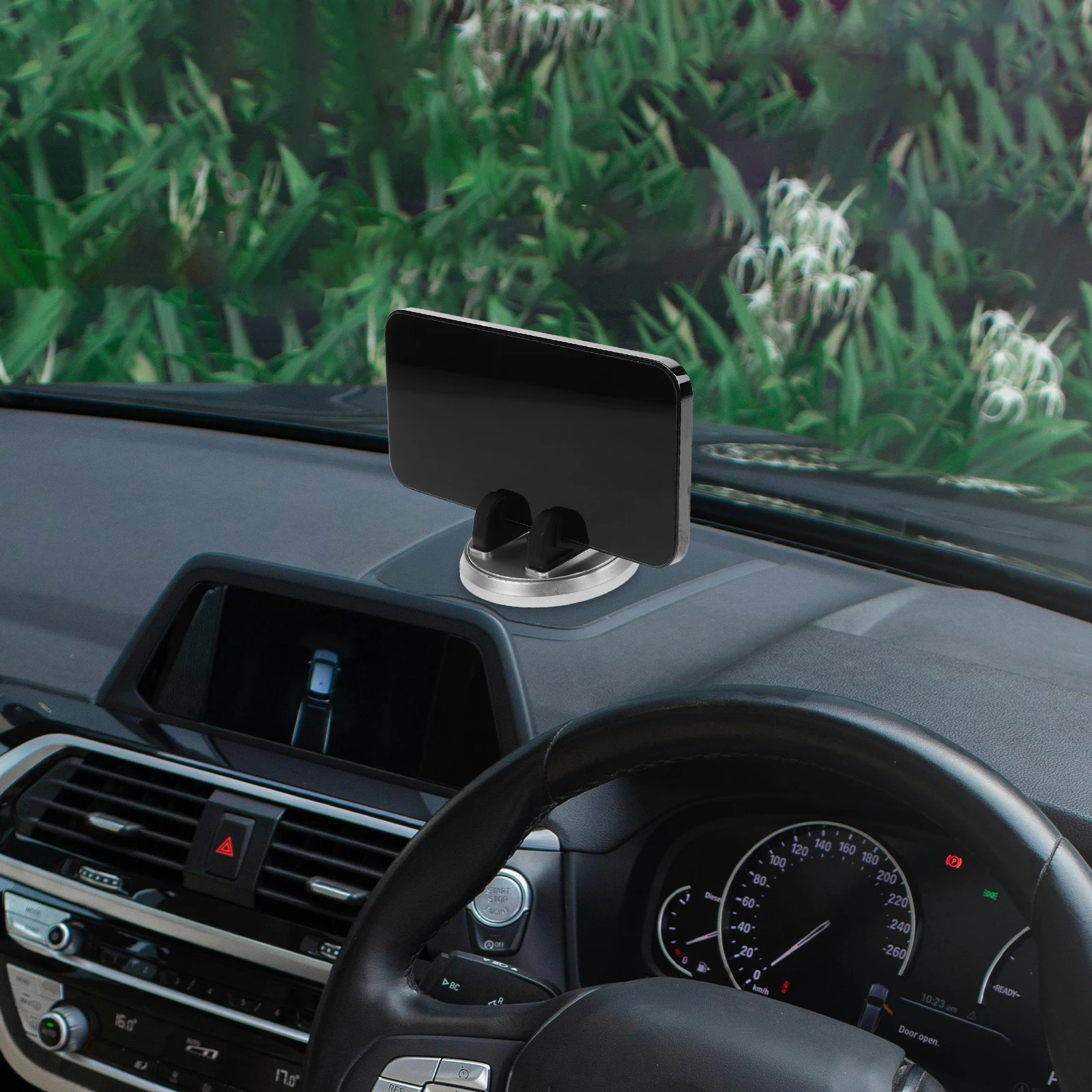 

Car Holder Cell Phone Mount Temporary Parking Automatic Plastic Card Travel