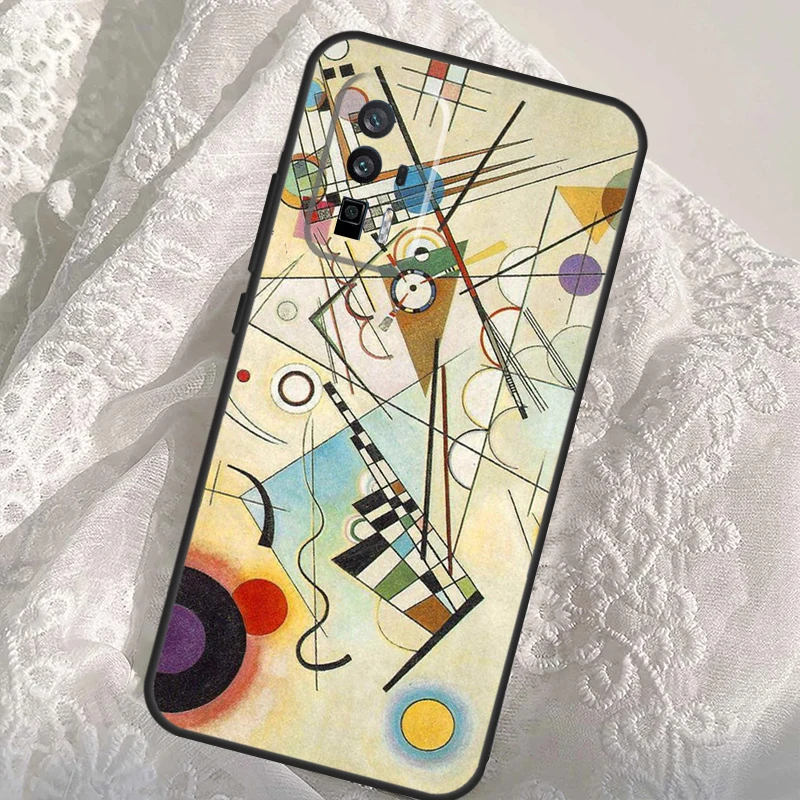 Wassily Kandinsky Abstract Artistic Case For Xiaomi 14T Pro 13T 12T 11T 13 14 Ultra POCO X6 Pro M6 X3 X5 M5s F3 F5 F6 Cover