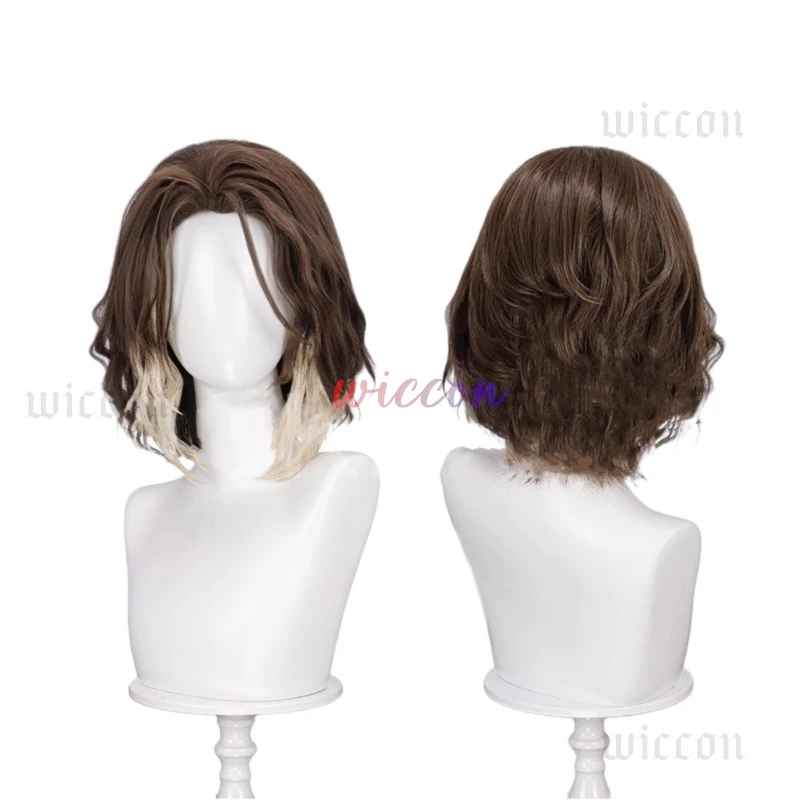 Game LOL Arcane Season 2 Viktor Machine Herald Cosplay Costume Hooded Cloak Robe Glove Wig Adult Man Halloween Christmas Suit