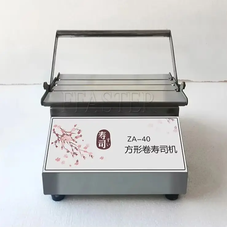 آلة صنع السوشي المستديرة المربعة المحمولة آلة لف لفائف الأرز السوشين اليابانية