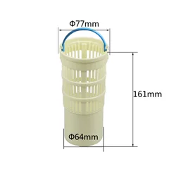 Talea lavello da cucina filtro tappo di scarico tappo di scarico cestello interno filtro schermo cestino altezza plastica 161MM QS333C002