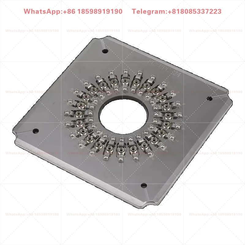 High Quality 24 Port Fc Pc Fiber Optic Patch Cord Polish Jig Connector Polishing Fixture