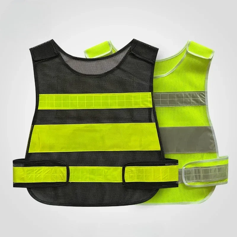 High Visibility reflective Safety Vest Workwear Executive Vest Waistcoat Jacket Indispensible Vest comfortable clothing 1pcs