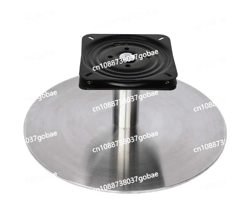 

Rotating stainless steel leisure chair seat, sofa chair seat, storage cabinet base accessories turntable
