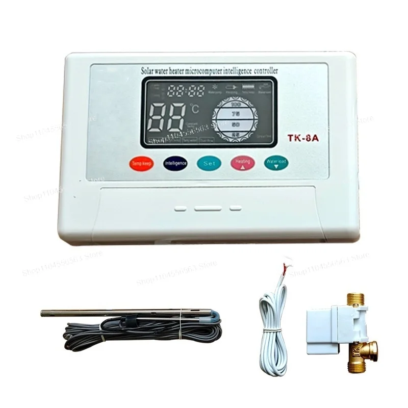 TK-8A 2000W Solar Water Heater Controller 220V/110V AC, Microcomputer  Temp & Level Control