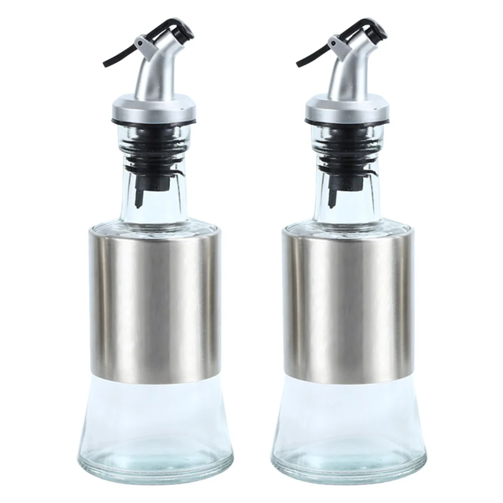 

2Pcs Kitchen Olive Oil Bottle Vinegar Dispensers Kitchen Oil Bottle Dispensers Sealing Oil Bottle Sealing Oil Dispenser