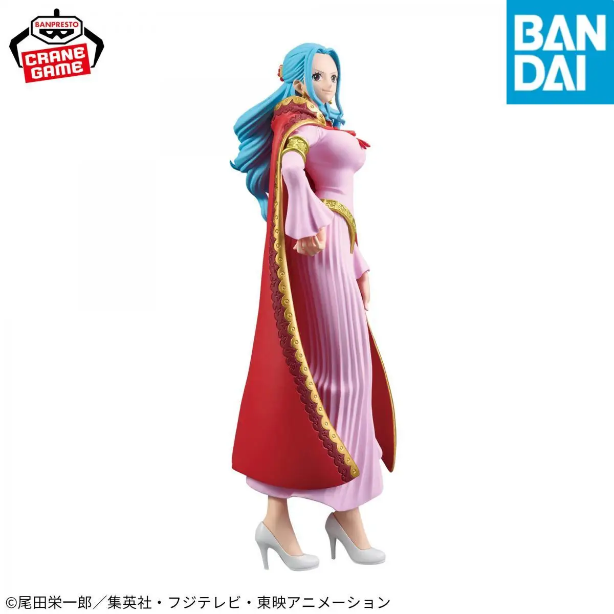 BANDAI Original ONE PIECE DXF-THE GRANDLINE SERIES-SPECIAL NEFELTARI VIVI Anime Action Figures PVC Collectible Toy Festival Gift