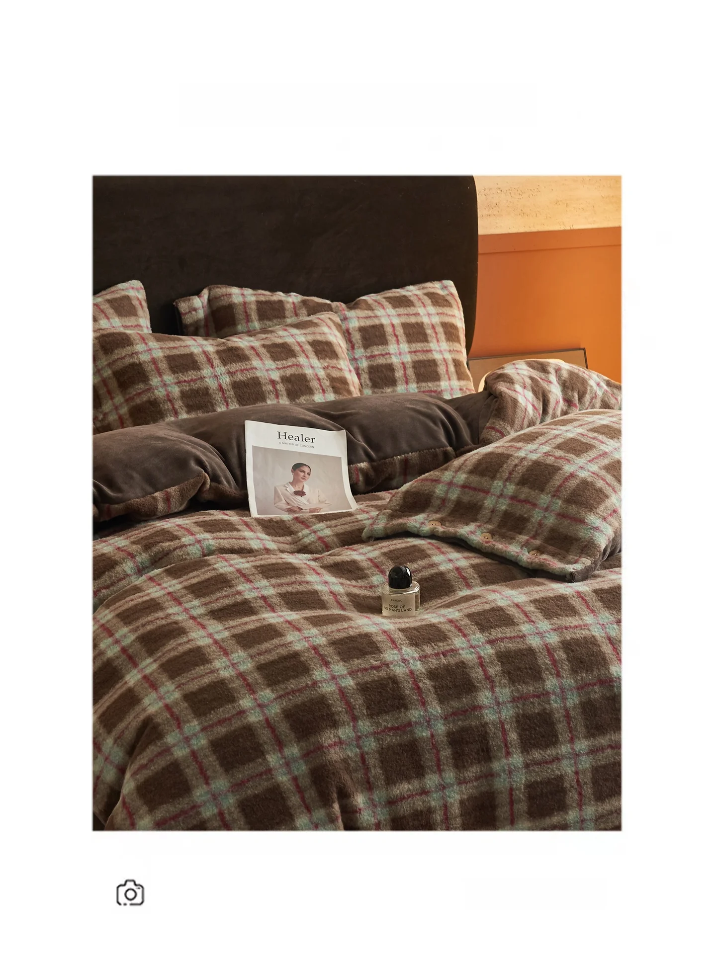 Zoeo Winter New Simple Style Milk Velvet Bedding Four-Piece Set Comforter Cover Sheet Bedroom Bedding Pure E-commerce Domesti...