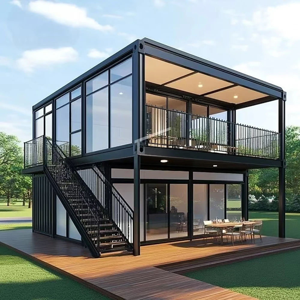 Quality Choice Luxury Modern Unique Prefab Home Design Stylish Prefab Home Triangle House Folding container house