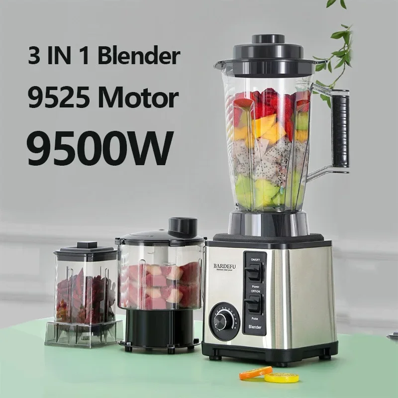 European Standard 220V Home And Commercial Use Blender Food Mixing Machine Soymilk Juice Fruit Mixing Machine Plastic Cup