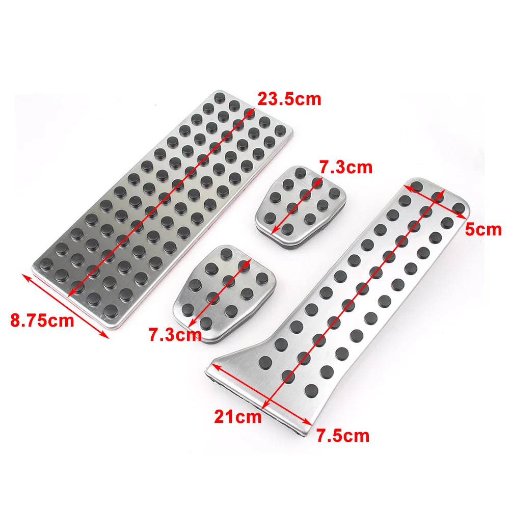 MT Accelerator Footrest Brake Clutch Gas Pedal For Mazda 2 (DJ/DL) & 3 (BM/BN) & 6 (GJ/GL)  CX-3 CX3 CX-4 CX4 CX-5 CX5 CX-9 CX9