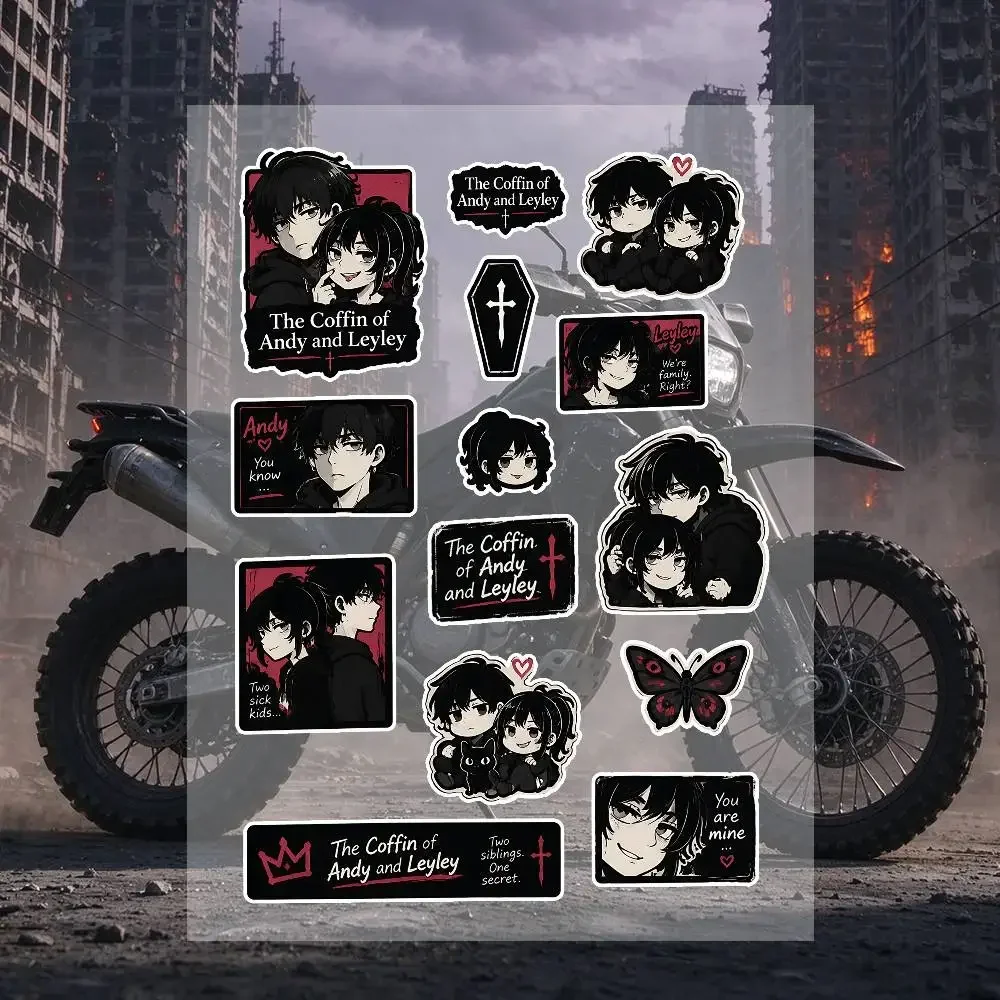 The C-Coffin Of Andy And L-Leyley Stickers Moto Sticker Auto Body Bumper Windows Motorcycle Laptop Walls Vinyl Decal Car Tuning
