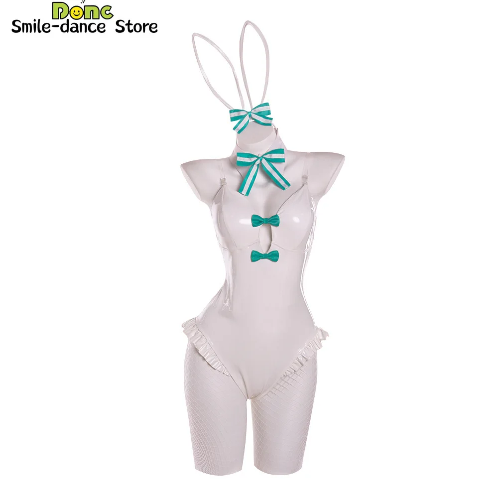 

Аниме Bunny Girl Cos Outfit - боди в стиле аниме с чулками для косплея, комбинезоны, вечерние костюмы на Хэллоуин