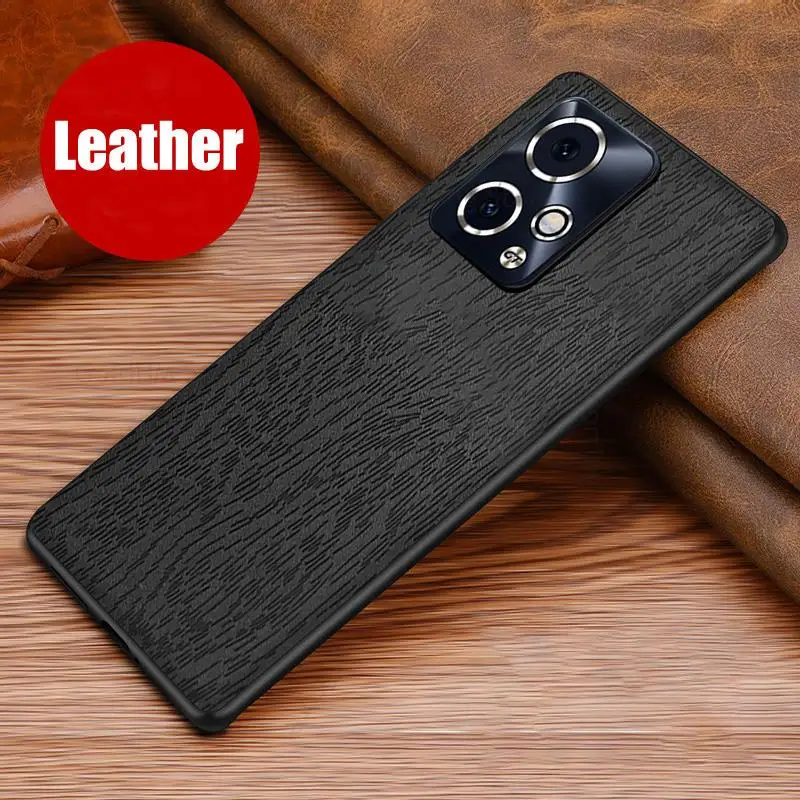 

Coque For Honor 90 GT Wood Leather Phone Case For Honor 100 90 80 Pro Ultra Slim Phone Cover For Honor 90 GT 80 60SE 70 Pro Plus