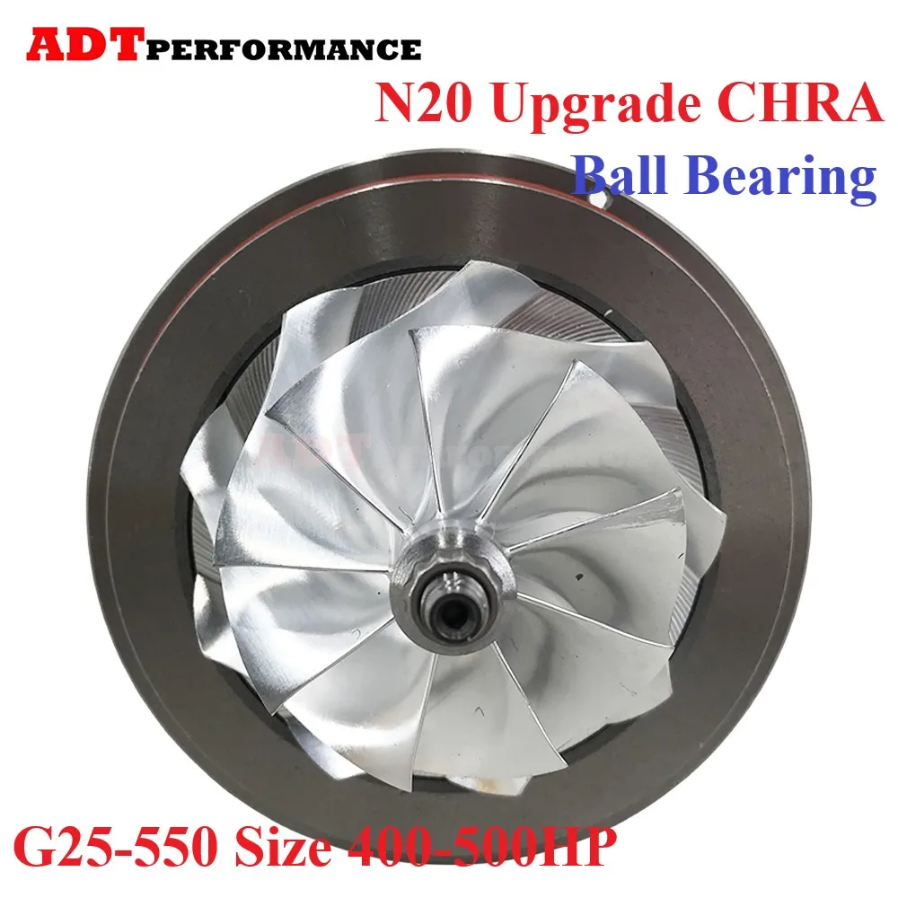 TD04 Hybrid Turbo Cartridge for BMW X1 X3 Z4 X5 Z4 2.0 181HP 242HP N20 N26 2011- 49477-02000 Ball Bearing G25-550 Size 7624535