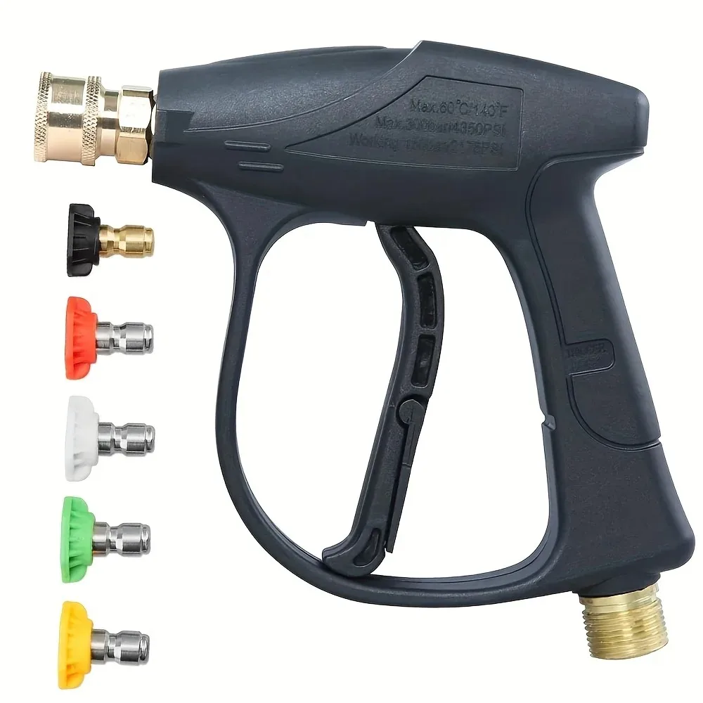 Short Handle High Pressure Washer Gun with 1/4