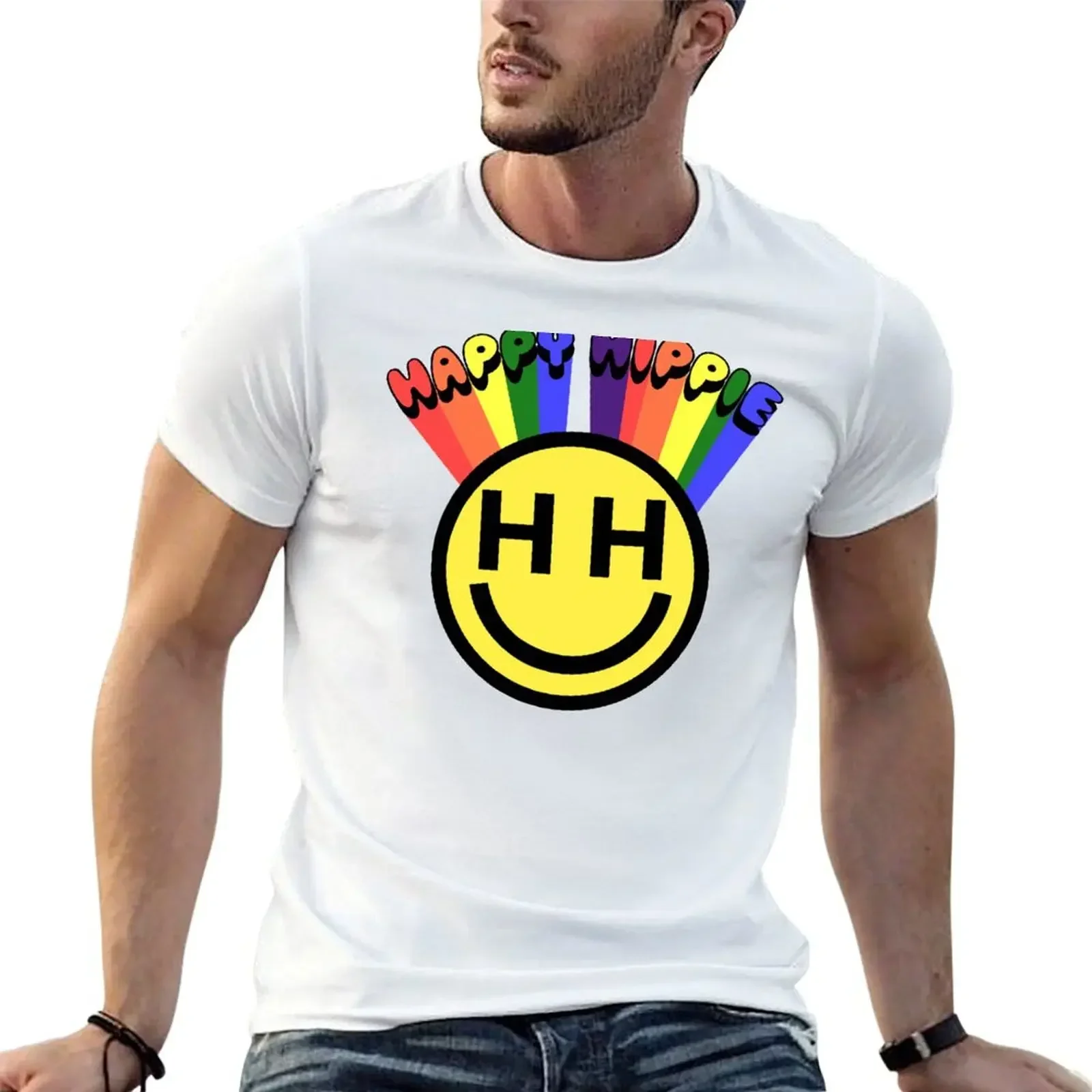 Happy Hippie Foundation - Magical Mystery T-Shirt street wear plus size clothes anime mens cotton t shirts