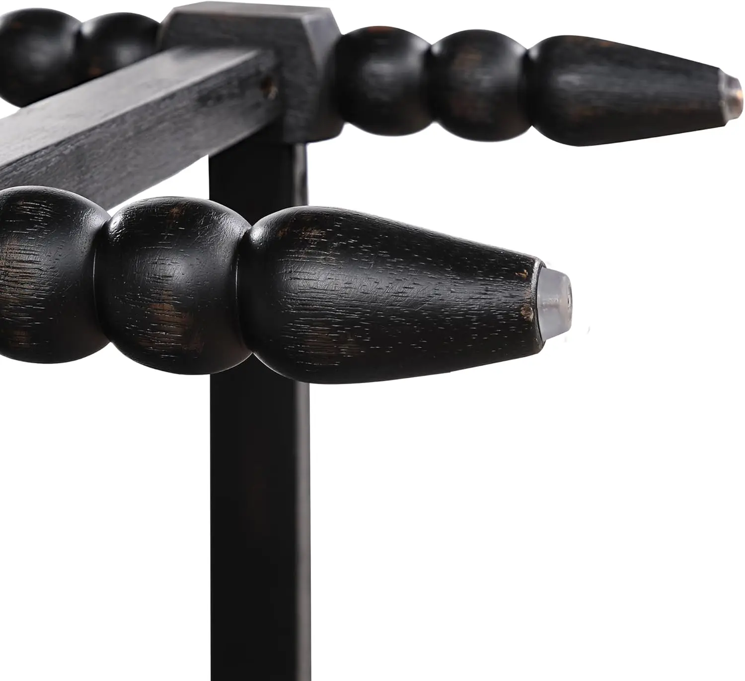 Taburete de madera para mostrador con husillo, asiento acolchado con resorte, silla para isla de cocina de granja de 26'