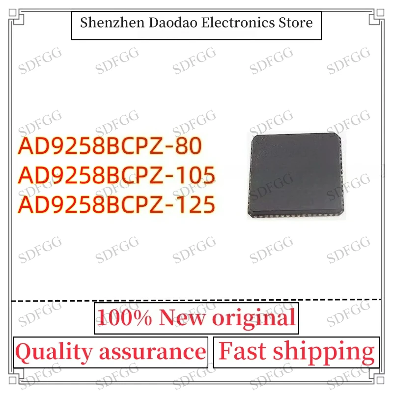AD9258BCPZ-80 AD9258BCPZ-105 AD9258BCPZ-125 AD9258-80 AD9258-105 AD9258-125 BCPZ LFCSP-64 Chip IC New Original